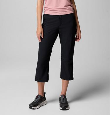 Women's Leslie Falls II Hiking Capri, Color: Black, image 5