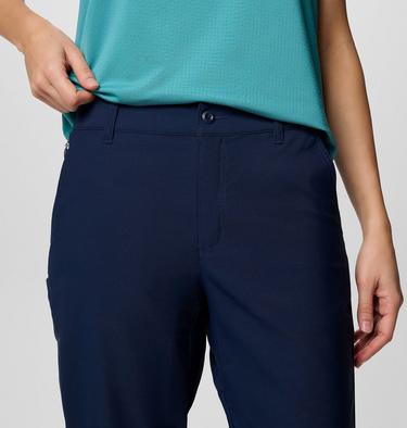 Women's Leslie Falls II Hiking Capri, Color: Collegiate Navy, image 4