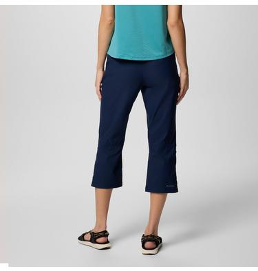 Women's Leslie Falls II Hiking Capri, Color: Collegiate Navy, image 2