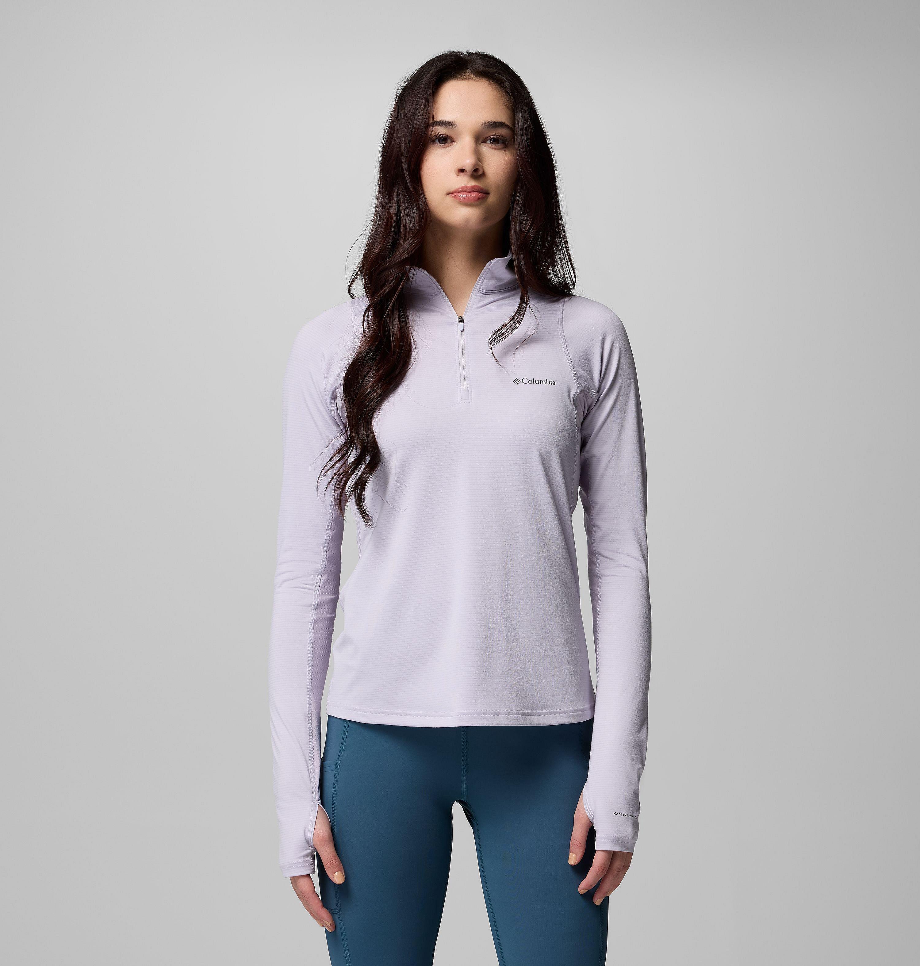 Columbia Women's Weekend Ascent Half Zip Shirt-
