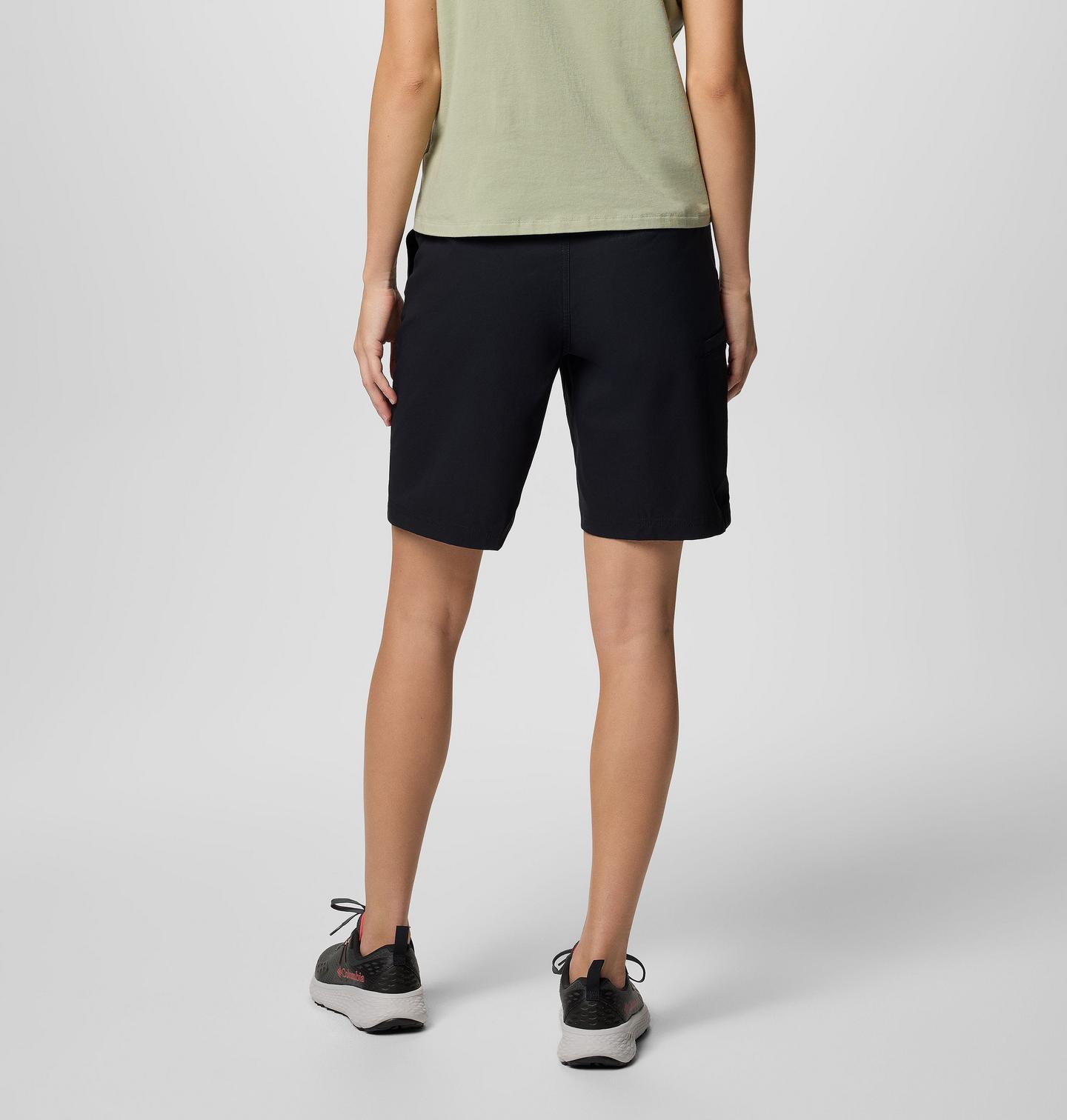 Женские шорты Columbia Leslie Falls Long Shorts II, цвет: Чёрный — фото 2