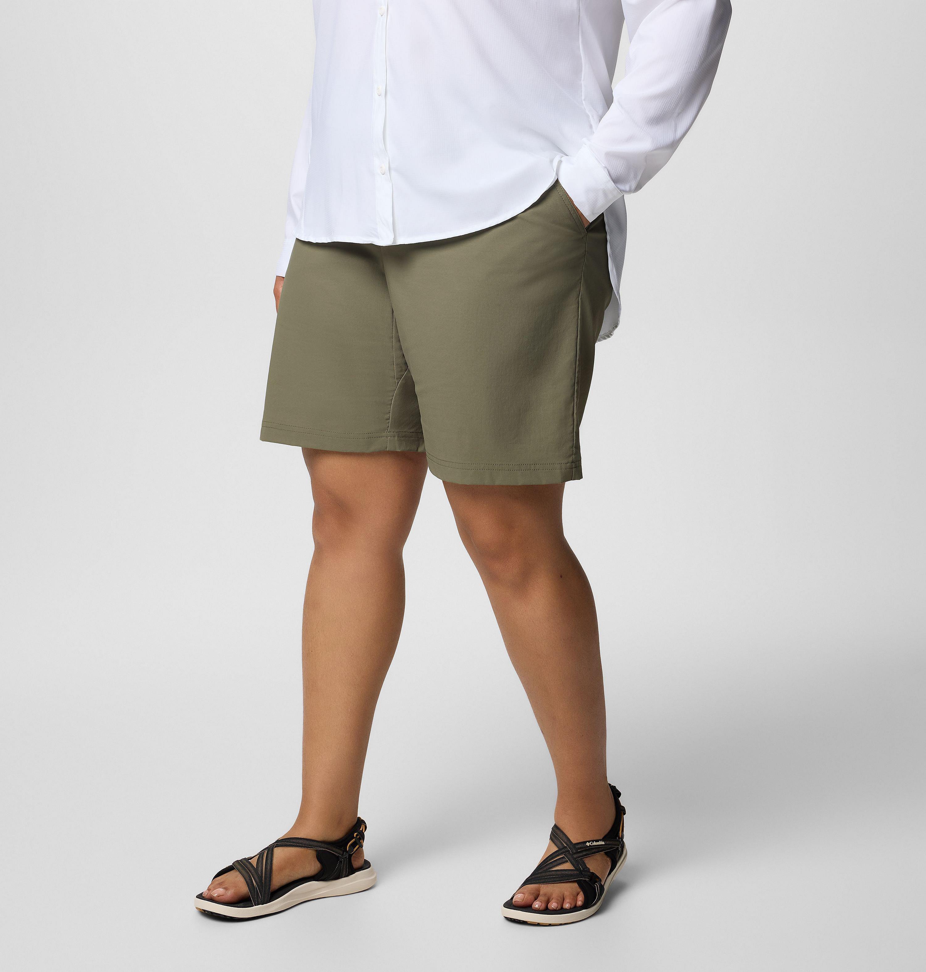 Women's Leslie Falls Long Shorts II - Plus Size 3