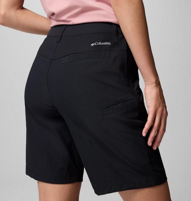 Women's Leslie Falls Long Hiking Shorts II, Color: Black, image 5