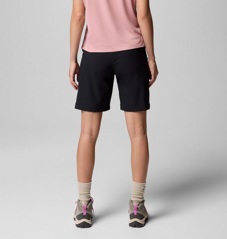 Women's Leslie Falls Long Hiking Shorts II, Color: Black, image 2