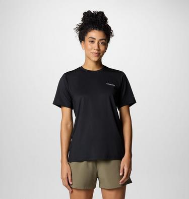 Women's Wild Springs Short Sleeve Shirt, Color: Black, image 1