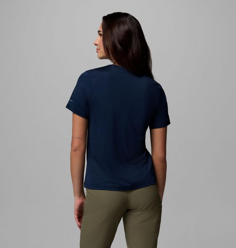 Women's Wild Springs Technical T-Shirt, Color: Collegiate Navy, image 3