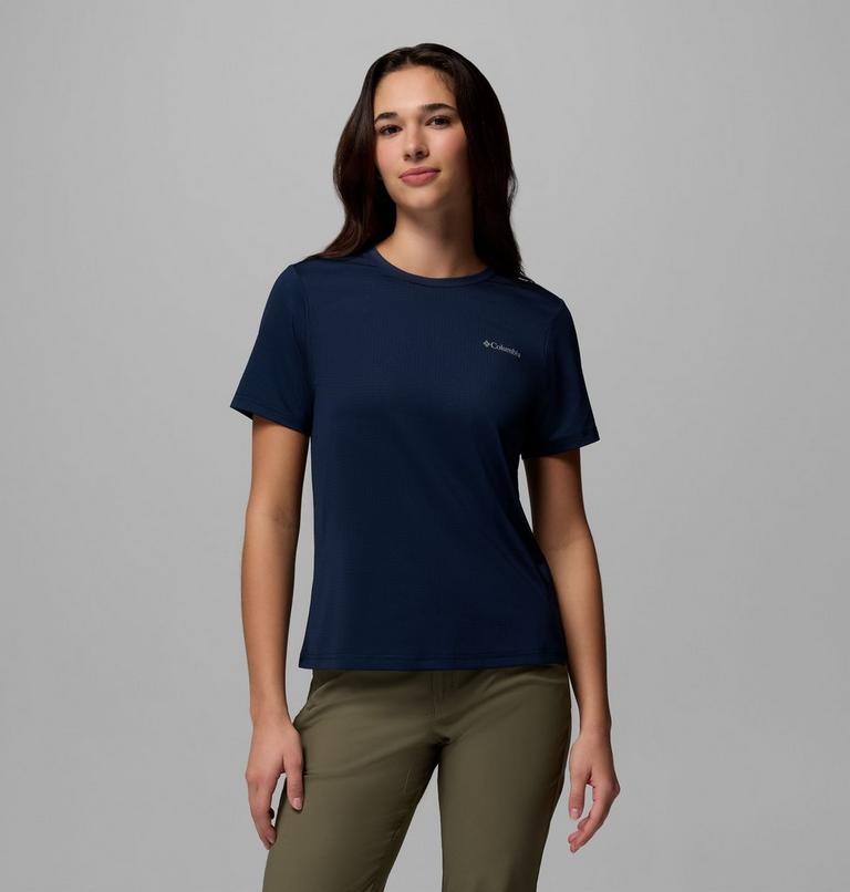 Women's Wild Springs Technical T-Shirt, Color: Collegiate Navy, image 1