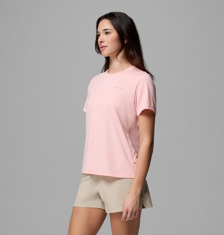 Women's Wild Springs Technical T-Shirt, Color: Pink Sand, image 4