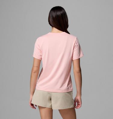 Camiseta t&eacute;cnica Wild Springs para mujer, Color: Pink Sand, image 3