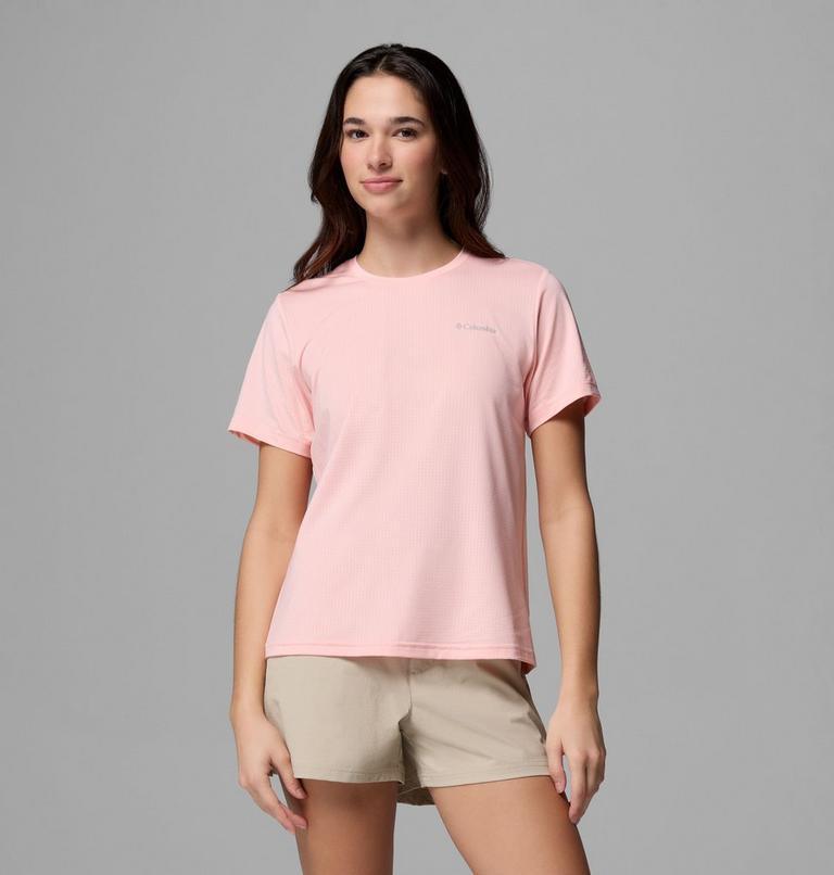 Women's Wild Springs Technical T-Shirt, Color: Pink Sand, image 1