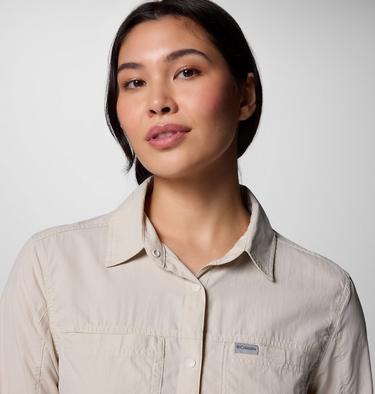 Women's Skien Valley Shirt, Color: Dark Stone, image 4