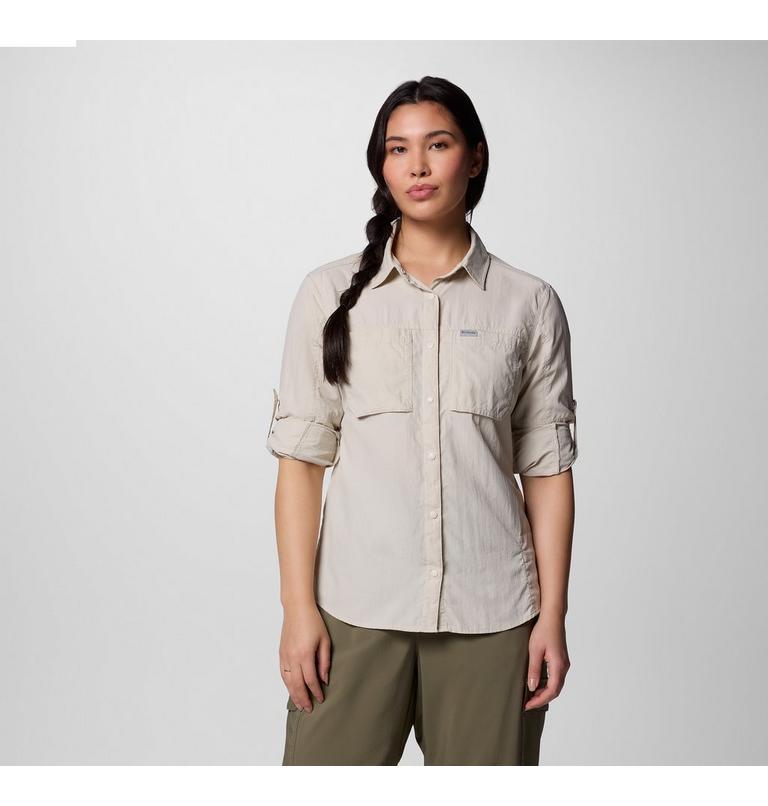 Camisa Skien Valley para mujer, Color: Dark Stone, image 7