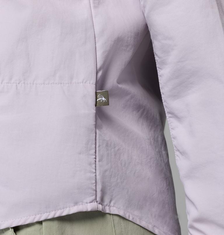 Women's Skien Valley Shirt, Color: Lavender Pearl, image 9