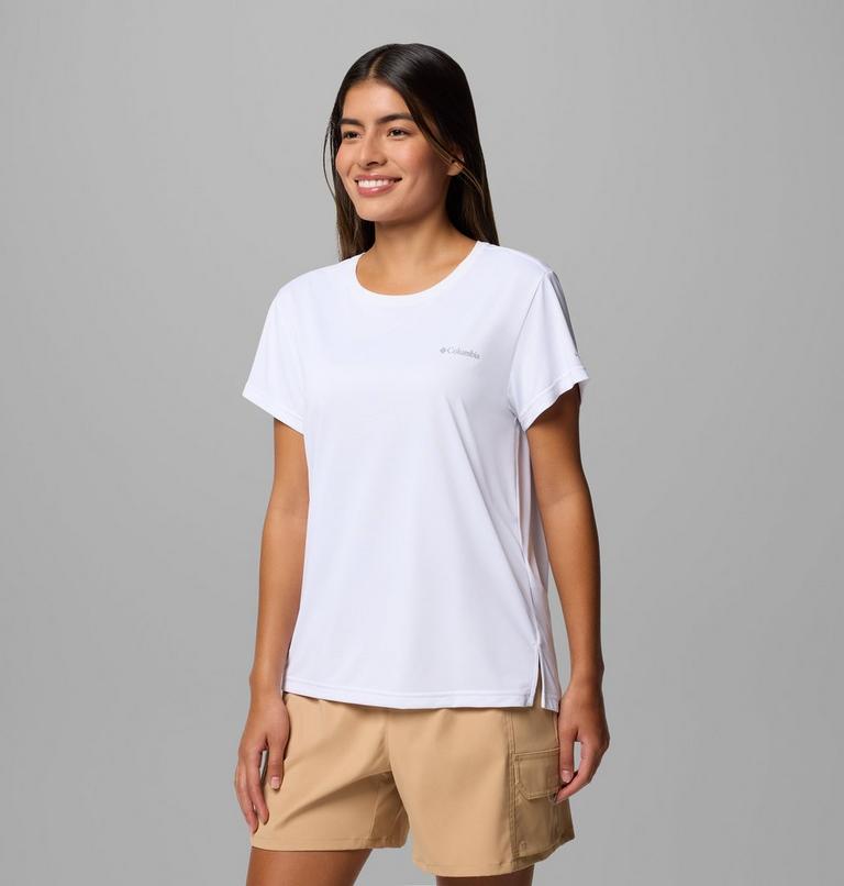 Women's BlueVista Hill Technical T-Shirt, Color: White, image 3