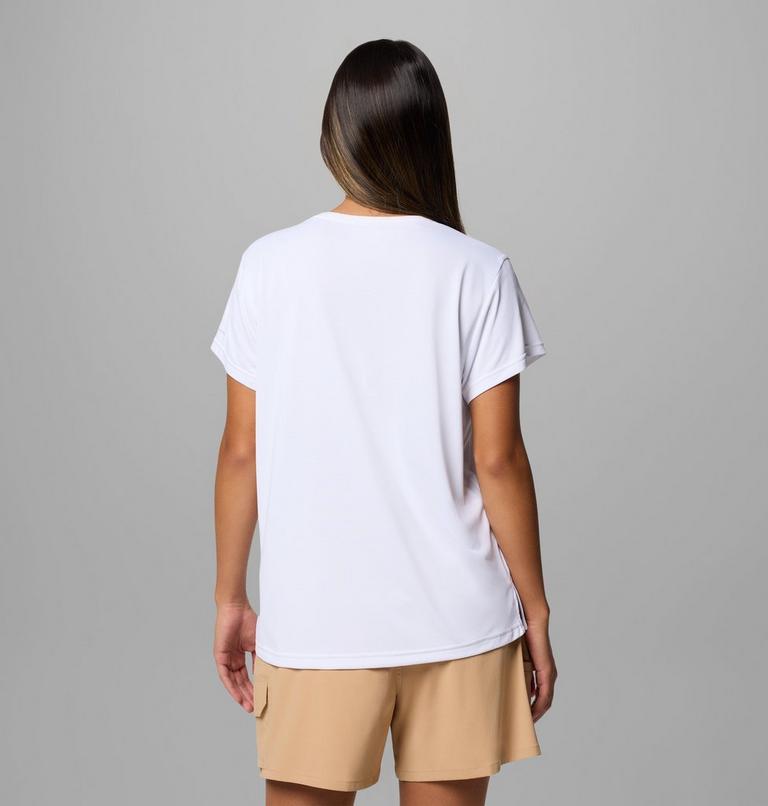 Women's BlueVista Hill Technical T-Shirt, Color: White, image 2