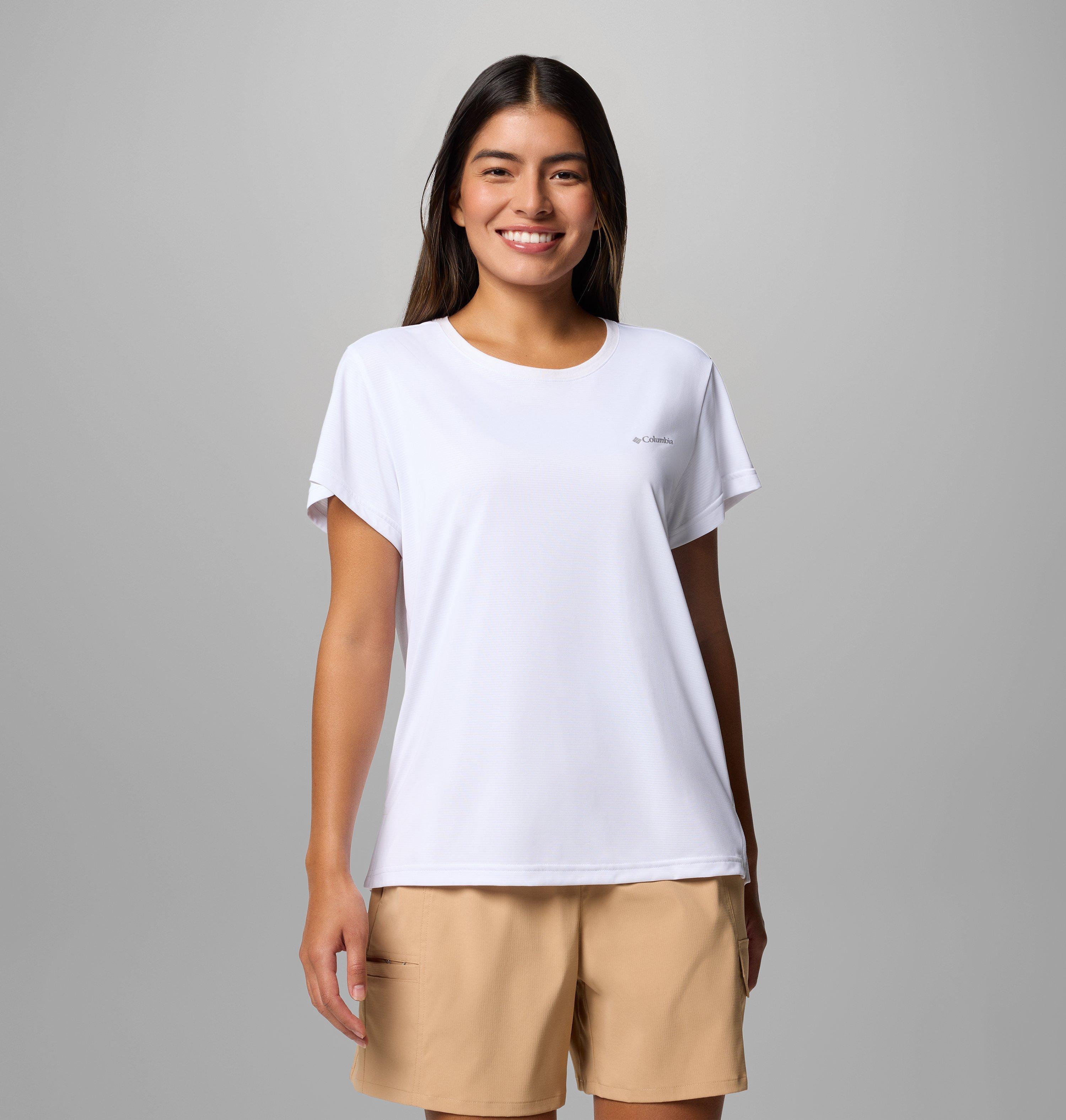 Columbia Sportswear Women's White Columbia - Bluevista Hill™ Technical T-Shirt - Extra Large
