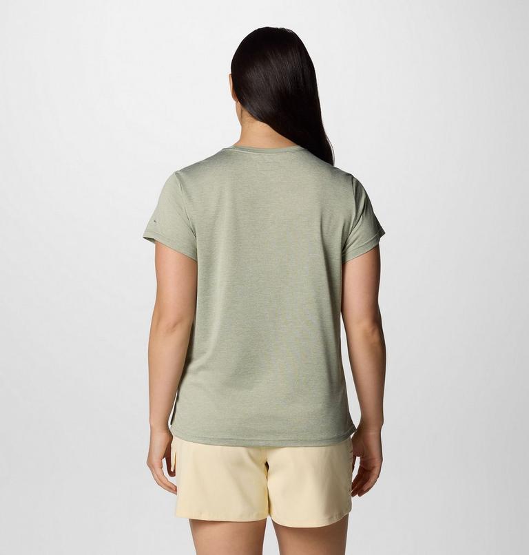 Camiseta técnica BlueVista Hill para mujer, Color: Safari Heather, image 2