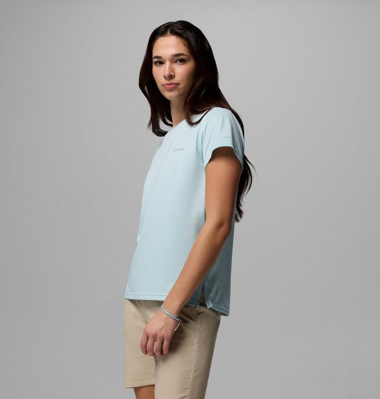 Women's BlueVista Hill Technical T-Shirt, Color: Marine Light Heather, image 4