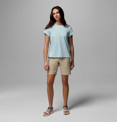 Women's BlueVista Hill Technical T-Shirt, Color: Marine Light Heather, image 4