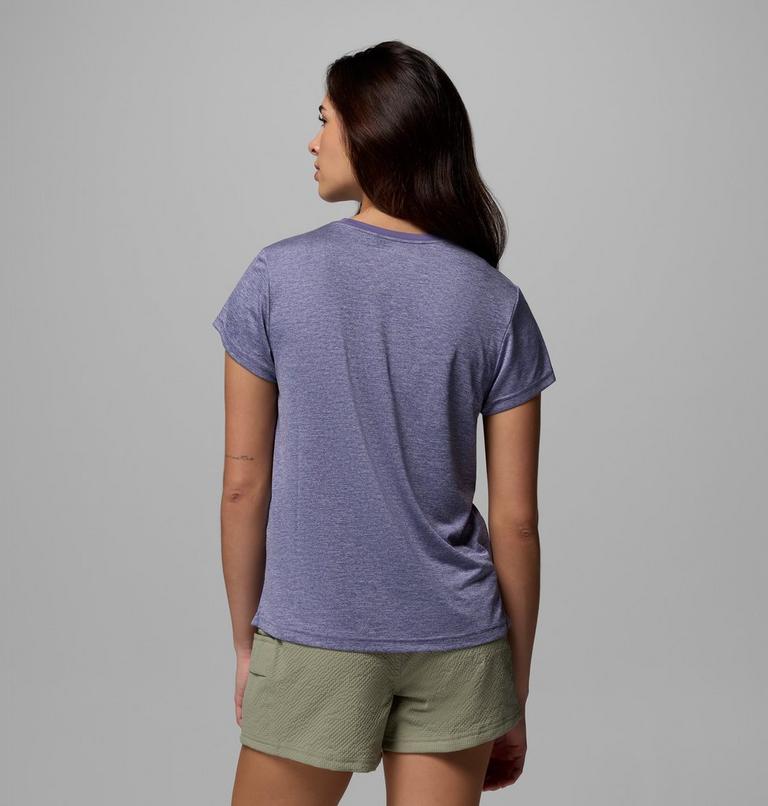 Women's BlueVista Hill Technical T-Shirt, Color: Stormwatch Heather, image 3