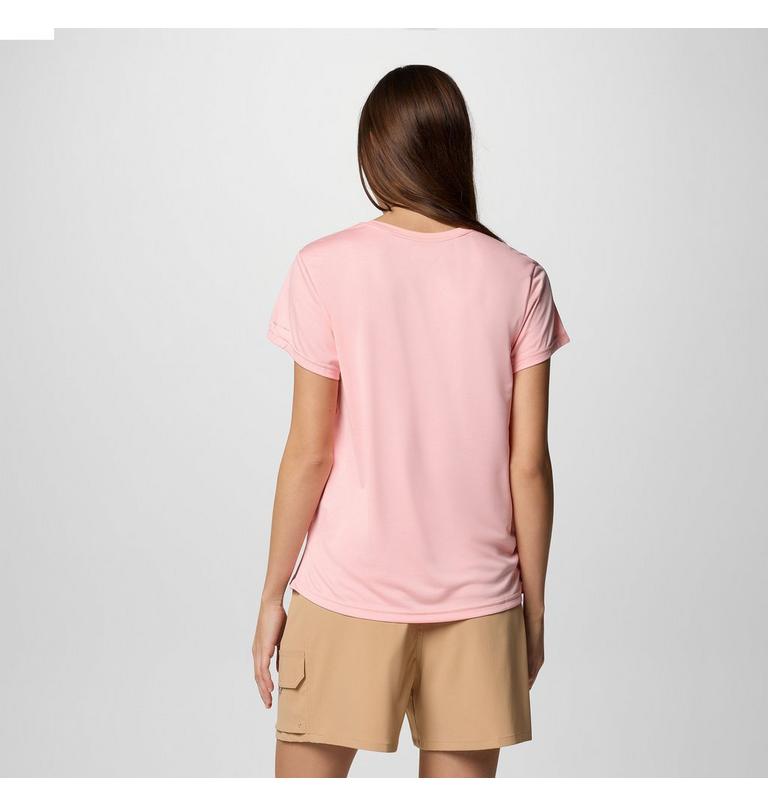Camiseta técnica BlueVista Hill para mujer, Color: Pink Sand Heather, image 2