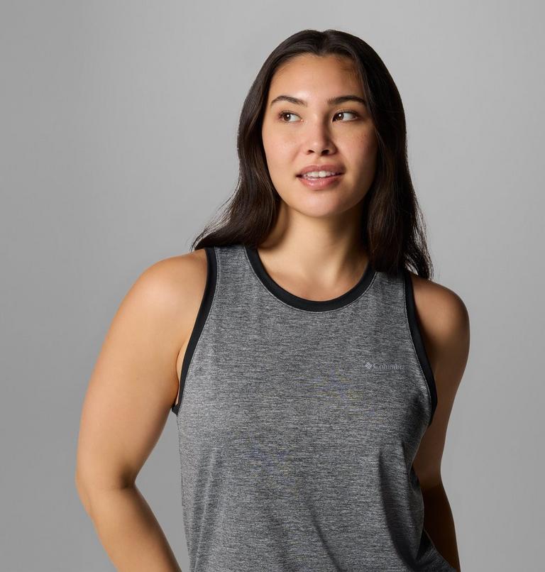 Women's BlueVista Hill Technical Tank, Color: Black Heather, image 4