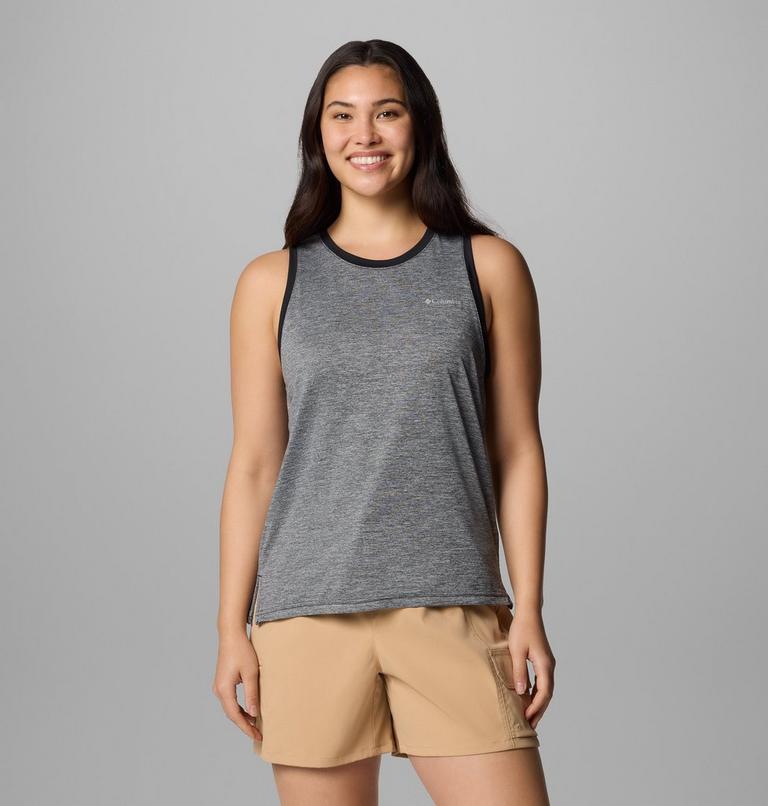 Women's BlueVista Hill Technical Tank, Color: Black Heather, image 1