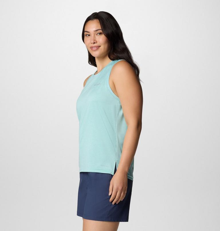 Camiseta técnica de tirantes BlueVista Hill para mujer, Color: Spray Heather, image 3