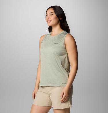 Camiseta t&eacute;cnica de tirantes BlueVista Hill para mujer, Color: Safari Heather, image 7