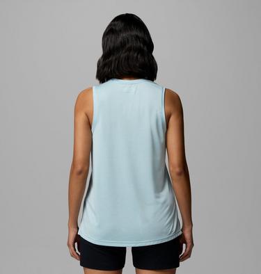 Camiseta t&eacute;cnica de tirantes BlueVista Hill para mujer, Color: Marine Light Heather, image 3