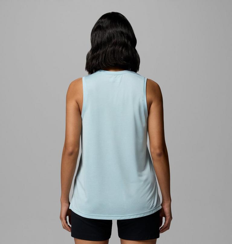Women's BlueVista Hill Technical Tank, Color: Marine Light Heather, image 3