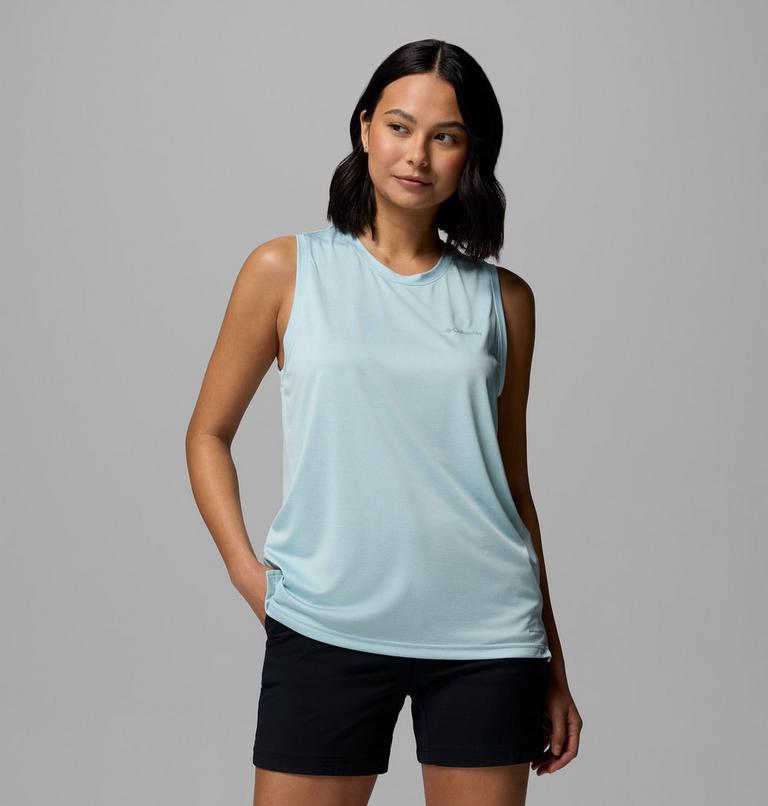 Women's BlueVista Hill Technical Tank, Color: Marine Light Heather, image 1