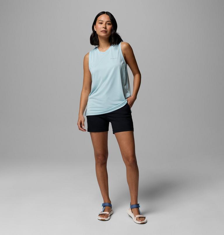 Women's BlueVista Hill Technical Tank, Color: Marine Light Heather, image 2