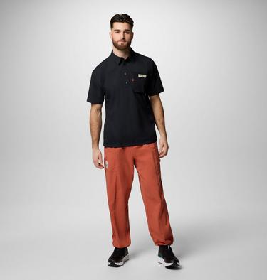 Chemise Manches Courtes Tissée Cove Beach Unisexe, Color: Black, image 7