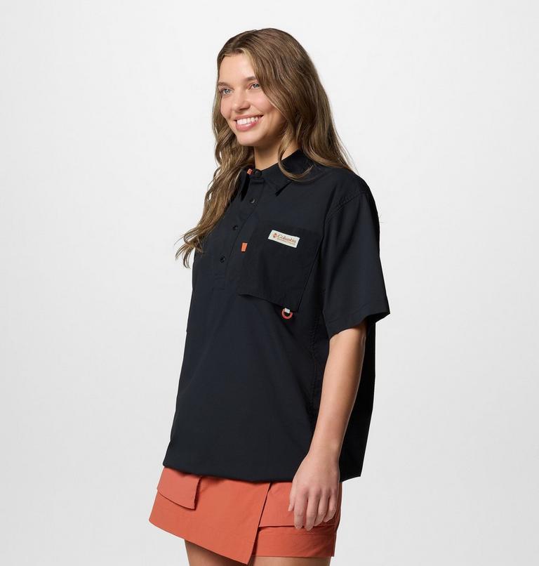 Camisa de manga corta unisex Cove Beach, Color: Black, image 6