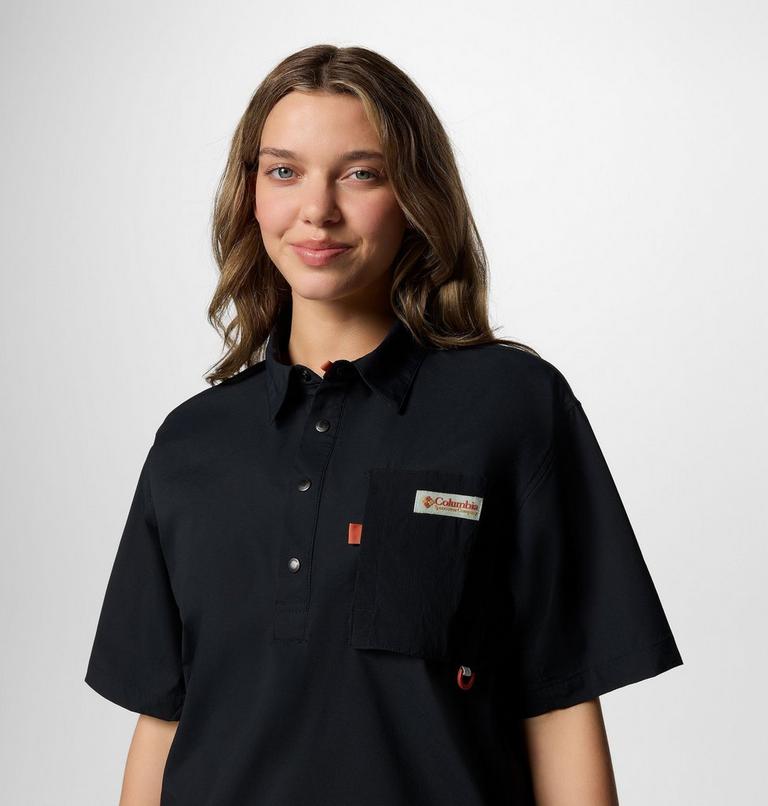 Camisa de manga corta unisex Cove Beach, Color: Black, image 8