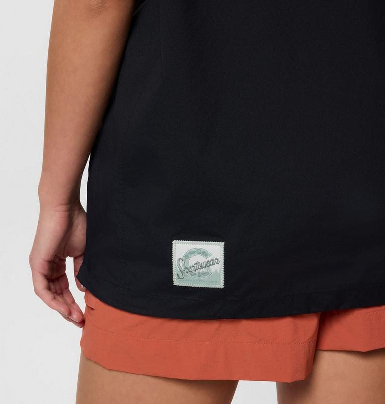 Camisa de manga corta unisex Cove Beach, Color: Black, image 10