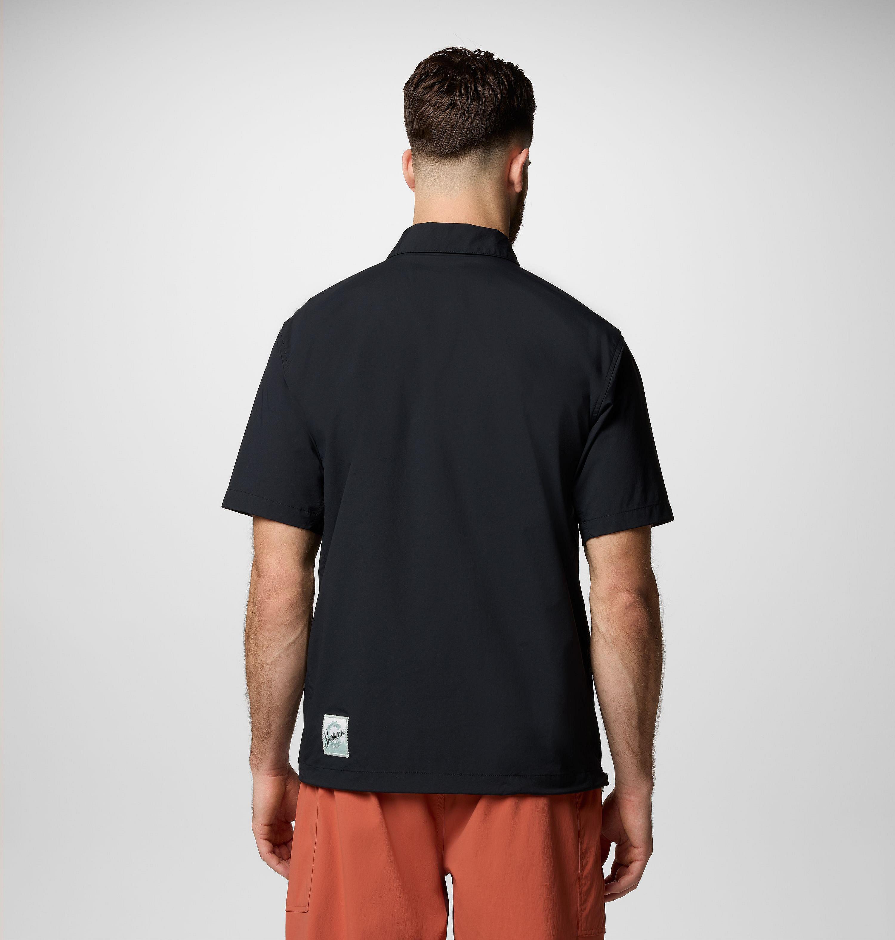 Cove Beach Woven Short Sleeve Shirt 11