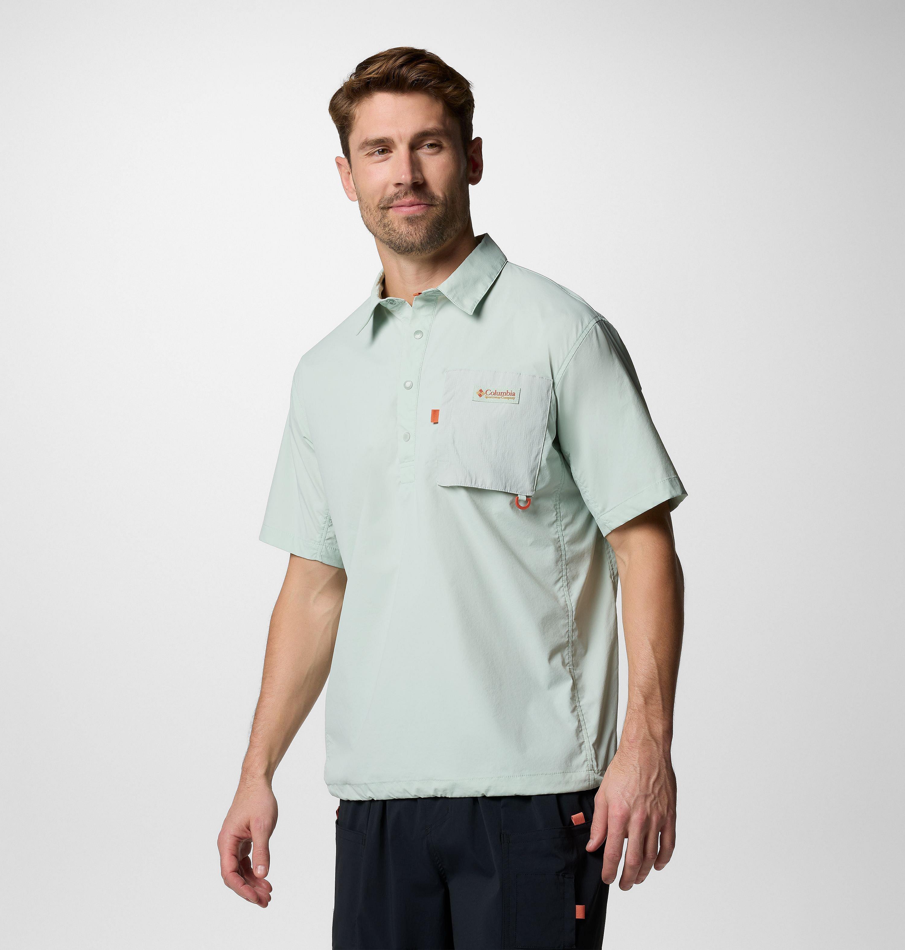 Cove Beach Woven Short Sleeve Shirt 5