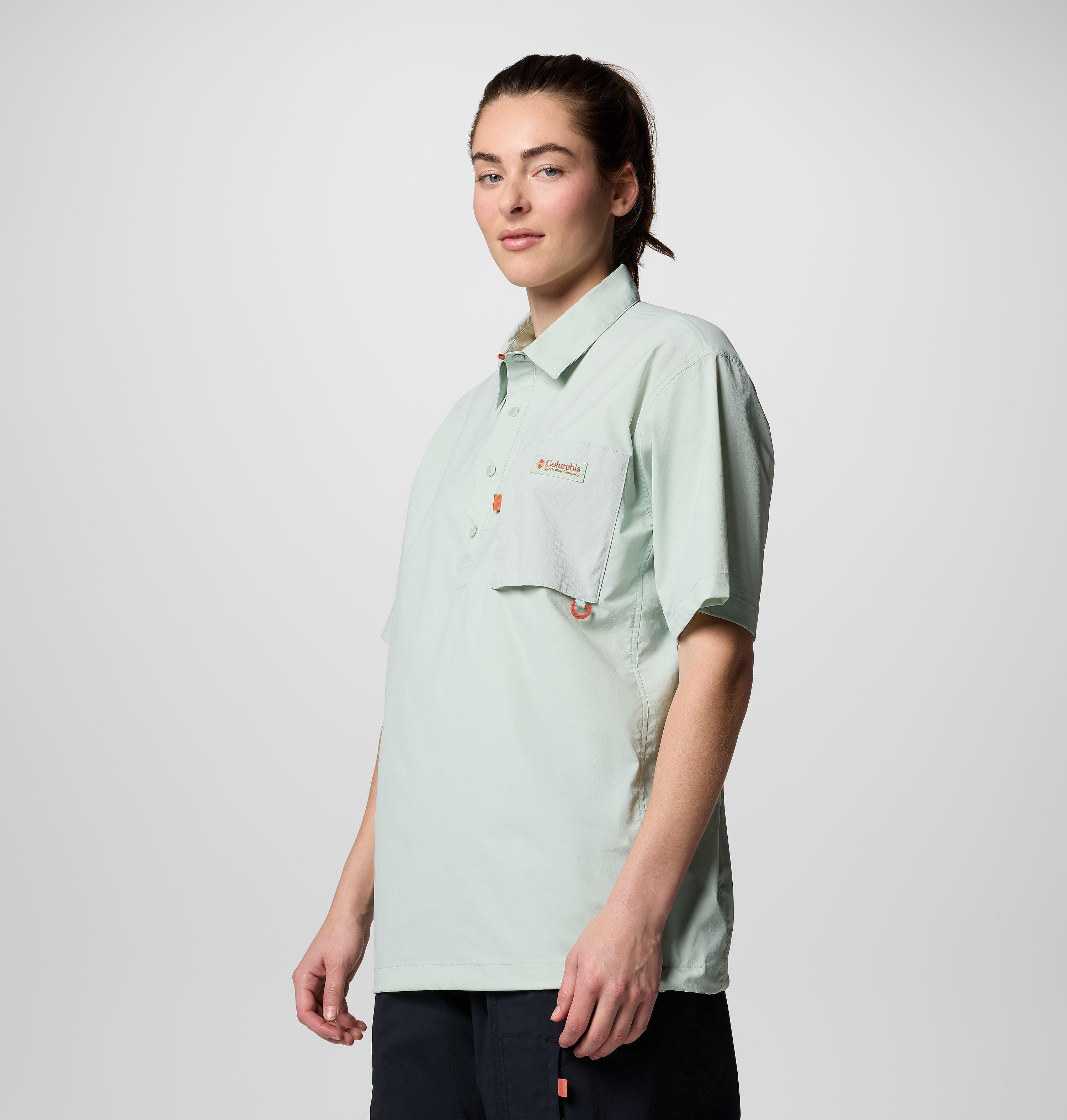 Cove Beach Woven Short Sleeve Shirt 6
