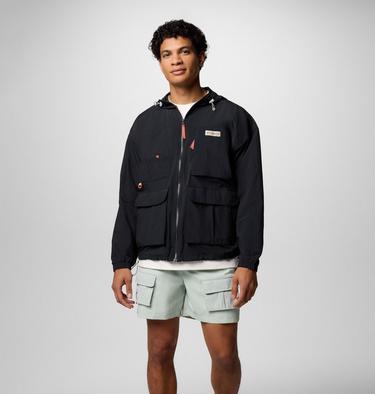 Cove Beach Windbreaker, Color: Black, image 3