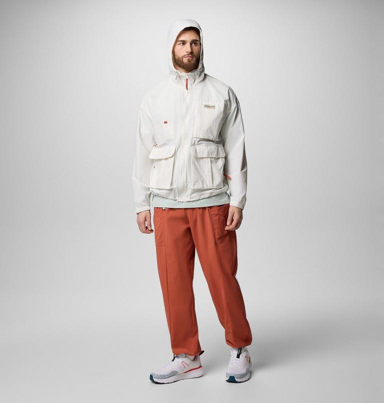 Unisex Cove Beach Windbreaker, Color: Sea Salt, image 3