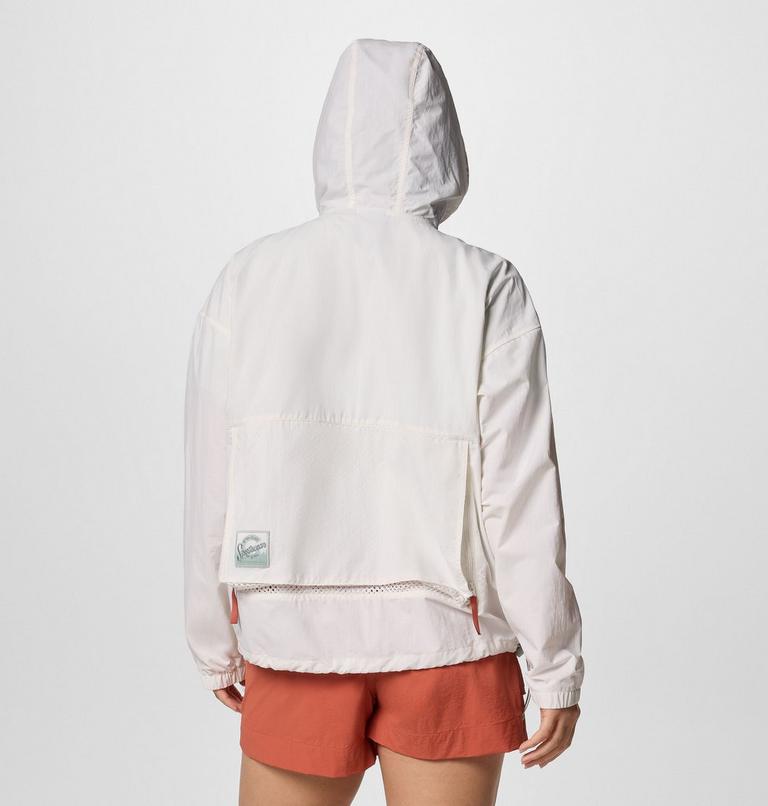 Unisex Cove Beach Windbreaker, Color: Sea Salt, image 10