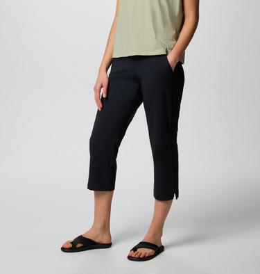 Women's All Seasons Hiking Capri, Color: Black, image 7