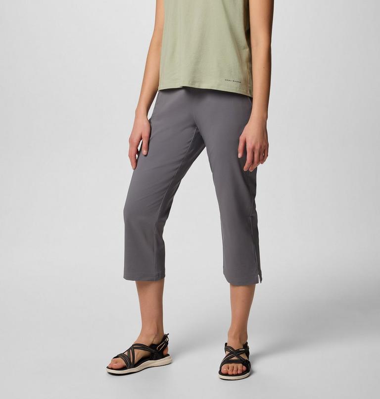 Women's All Seasons Hiking Capri, Color: City Grey, image 3