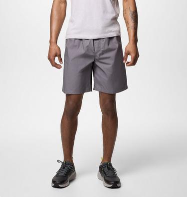 Men's Washed Out Easy Shorts, Color: City Grey, image 5