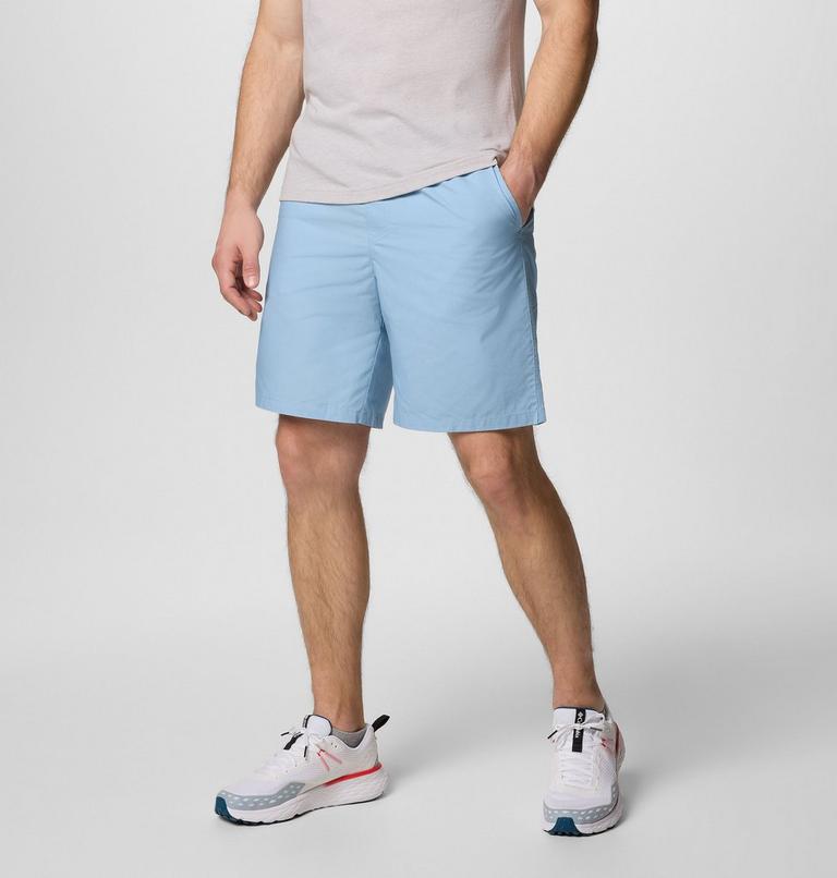 Men's Washed Out Easy Shorts, Color: Ripple Blue, image 4