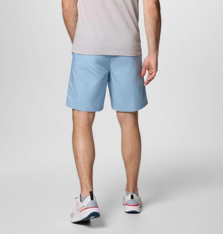 Men's Washed Out Easy Shorts, Color: Ripple Blue, image 3