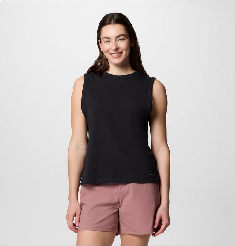 Columbia Women's Sun Trek II Technical Tank, Color: Black, image 1