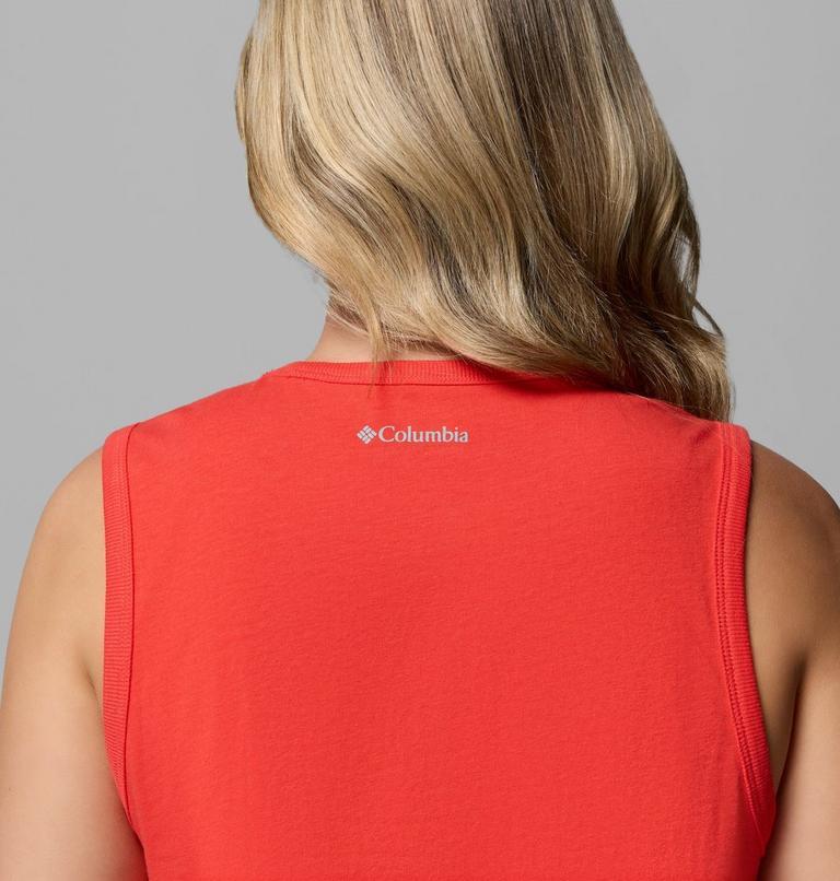 Columbia Women's Sun Trek II Technical Tank, Color: Poppy Red, image 6